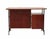 Teak Desk with Brass Handles and Feet from Antonio Ferretti, Italy, 1960s For Sale - Image 4 of 10