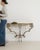 Art Deco Wrought Iron Console Table with Marble Top For Sale - Image 11 of 15