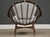 Selig 1960s Refinished Ib Kofod Larsen for Selig Hoop Chair For Sale - Image 4 of 10