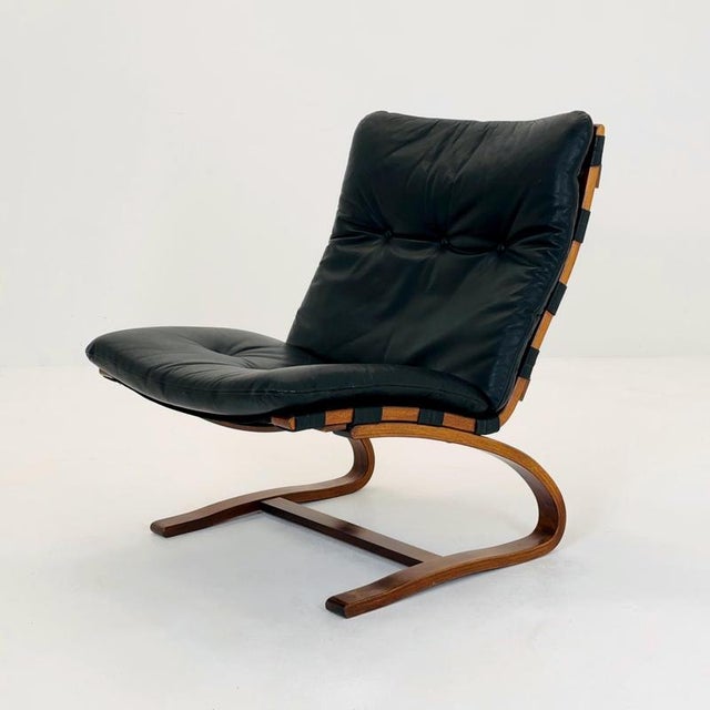 Mid-Century Modern Kangu Lounge Chair by Elsa Solheim and Nordahl Solheim for Rybo, 1970s For Sale - Image 6 of 17