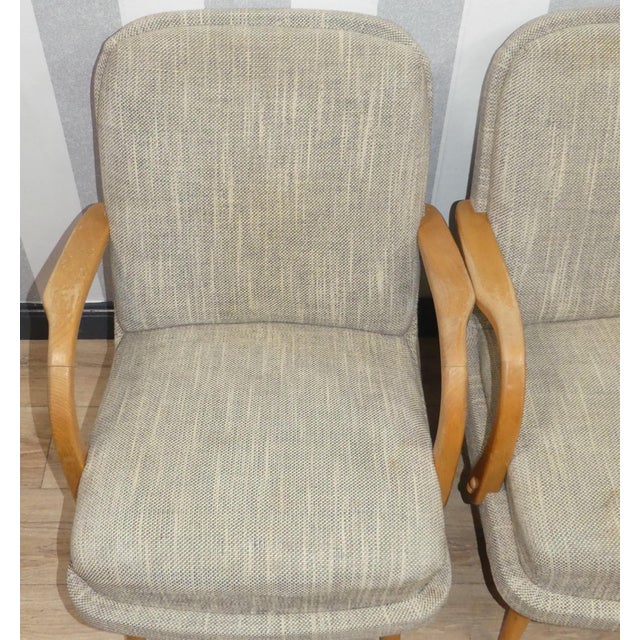 Cocktail Chair in Mottled Gray, 1950s For Sale - Image 6 of 14