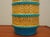 Turquoise Vintage German Ceramic Vase from Bay Keramik, 1960s For Sale - Image 8 of 11