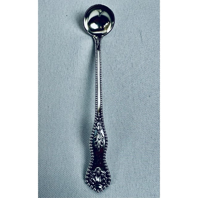 Late 19th Century Dominick & Haff Sterling Silver Condiment/Mustard Ladle For Sale - Image 5 of 8