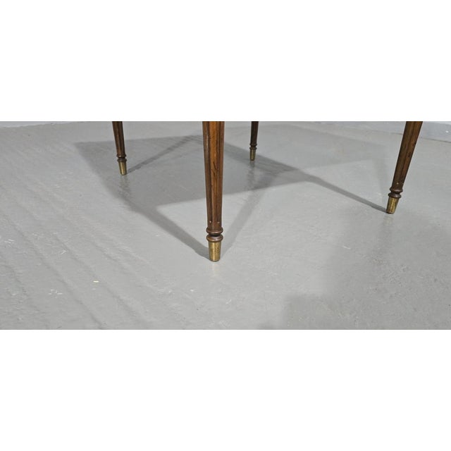 Wood Mahogany and Parcel Gilt Side Table, 1920s For Sale - Image 7 of 10