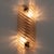 Modern Murano Glass Smoked Twisted Sconces in the style of Barovier & Toso, Set of 2 For Sale - Image 4 of 10