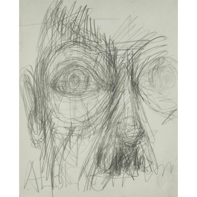 Modern Alberto Giacometti, Head, 1963, Original Lithograph For Sale - Image 3 of 8