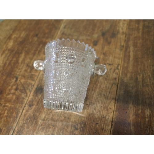 Art Deco French Ice Bucket Wine Cooler with Chrome Handle, 1910 For Sale - Image 6 of 9
