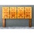 Mid-Century Modern Vintage Lane Altavista Book Matched Burl Wood Full Headboard For Sale - Image 3 of 9