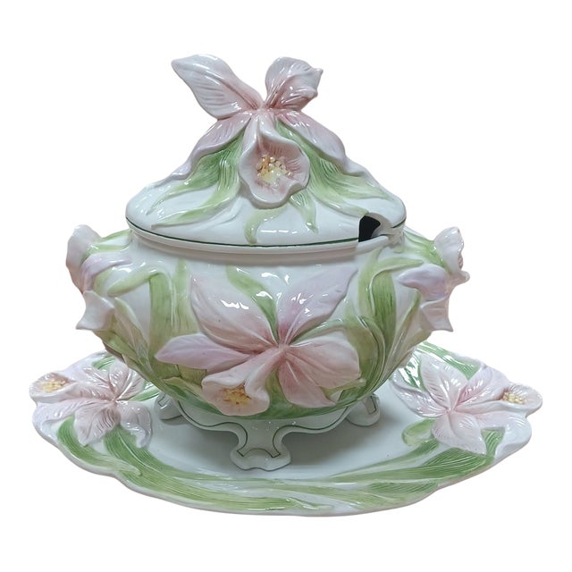 Vintage Italian Tureen and Matching Platter Chairish