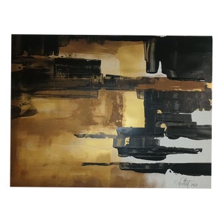 Christian Feltin, The Sun Sets, 2021, Acrylic For Sale