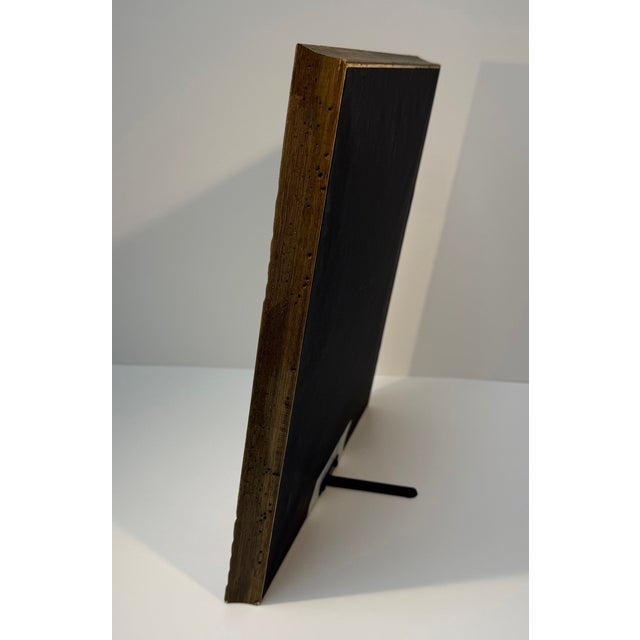 Flower Filled Vase, Framed Grayscale Monochromatic Original Watercolor and Ink, Artist Uknown For Sale - Image 9 of 11