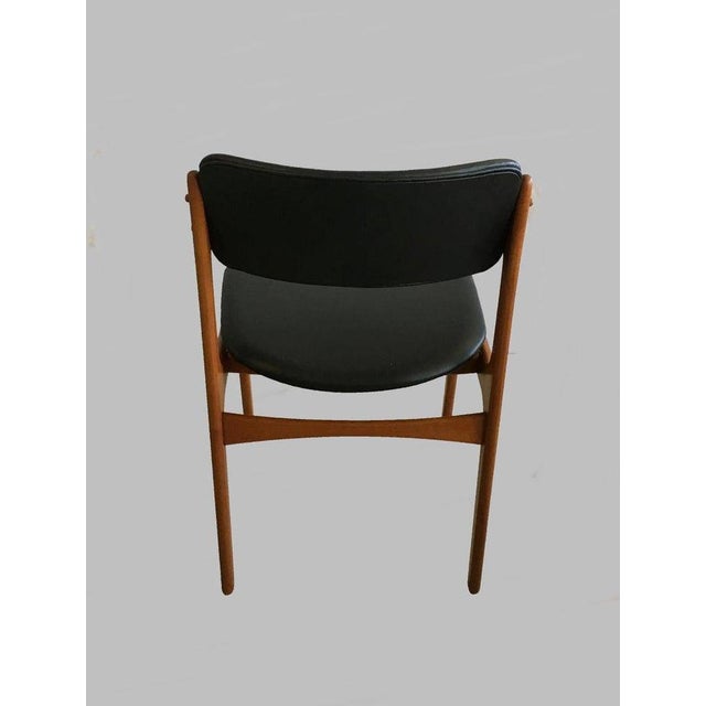 Teak Dining Chairs by Erik Buck, Customizable Reupholstery, 1960s, Set of 10 For Sale - Image 6 of 10