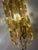 Gold Wall Lamp in Glass and Brass by Carl Fagerlund for Orrefors For Sale - Image 8 of 11
