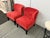 2010s World Market Quincy Slipper Chairs, Pair For Sale - Image 5 of 12