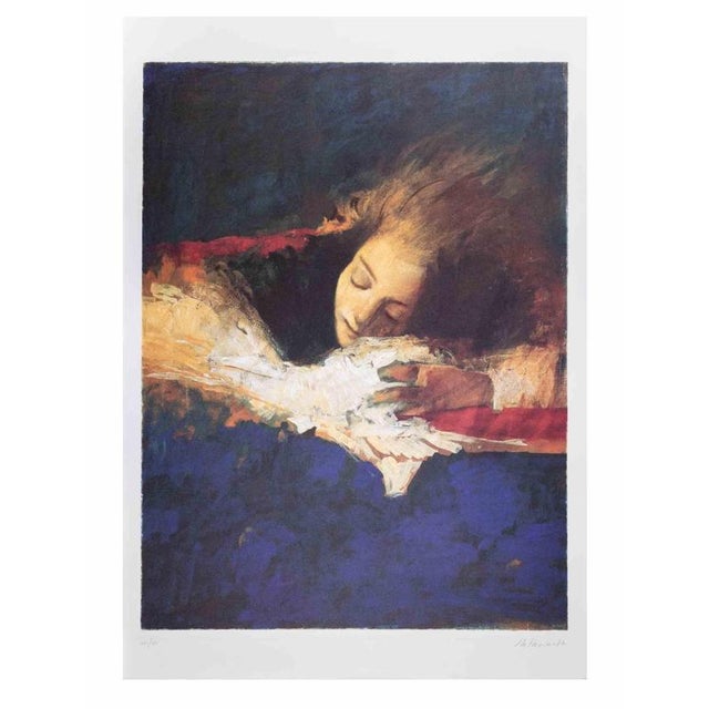 Alessandro Kokocinski, Night Dreams, Lithograph, 1990s For Sale - Image 3 of 3