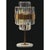 Collection Minerva Chandelier in Metal and Crystal by Jago For Sale - Image 10 of 17