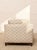 Vintage Champagne Jacquard Lounge Chair For Sale In Los Angeles - Image 6 of 8