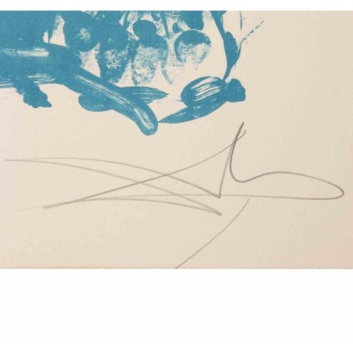 Old Age (Alter) is an artwork realized by Salvador Dalì. Lithograph on Arches-Velin (watermark), 1973. Signed and...
