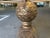 20th Century Traditional Marble Top Gilt Tassel Tole Accent Table For Sale In Miami - Image 6 of 8