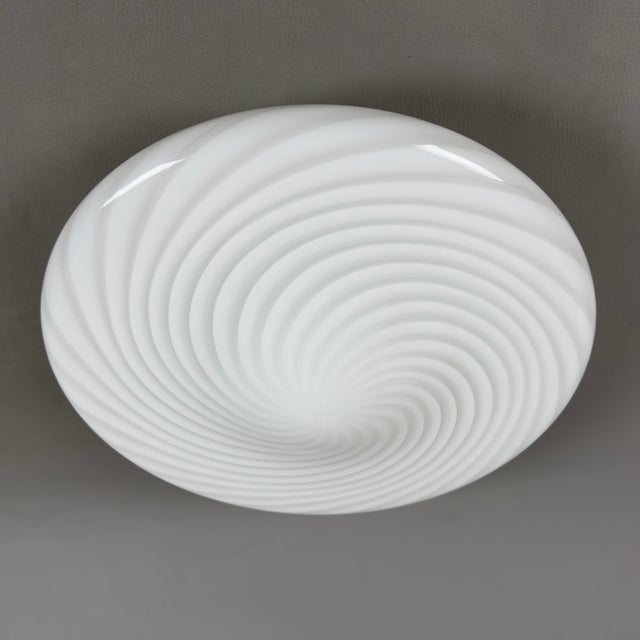 1970s Murano Glass Ceiling Lamp, 1970s For Sale - Image 5 of 16
