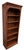 Brown 1990s Ethan Allen Country Craftsman Bookshelf Cabinet Shelf Display Knotty Pine Hutch For Sale - Image 8 of 15