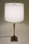 1970s Laurel Mid Century Modern Pyramid Brass Wood Table Lamp Montagna Grillo Tonello Italy High Society For Sale - Image 10 of 12