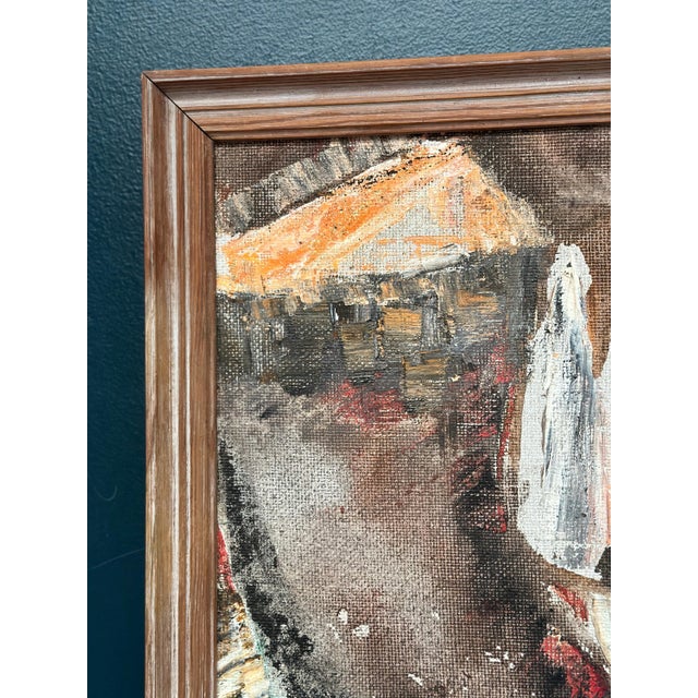 Eivor Lindberg, Abstract Composition, 1967, Oil on Canvas, Framed For Sale - Image 12 of 18