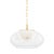 Hudson Valley Lighting Moore 17 in. 1 Light Pendant in Aged Brass Finish For Sale