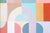 2020s 2026, Art Deco Painting Diptych, Celestial Bodies, Geometric Bauhaus Patterns on Paper, Pastel Tones Palette by Natalia Roman For Sale - Image 5 of 10