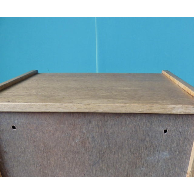Wall-Mounted Elm Bedside Tables, Denmark, 1980s, Set of 2 For Sale - Image 9 of 10