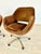 Textile Egg Swivel Chairs by Stol Kamnik - A Pair For Sale - Image 7 of 8