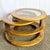 Mid-Century Modern Mid Century Modern Three Tier Oak and Smoked Glass Swivel Coffee Table For Sale - Image 3 of 10