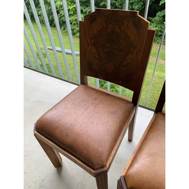 Art Deco Chairs in the style of Christian Krass, 1920s, Set of 6 For Sale - Image 15 of 18