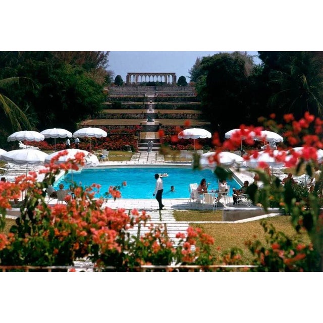 Ocean Club 1968 by Slim Aarons Slim Aarons Limited Estate Edition Versailles Gardens at the Ocean Club, Nassau with...