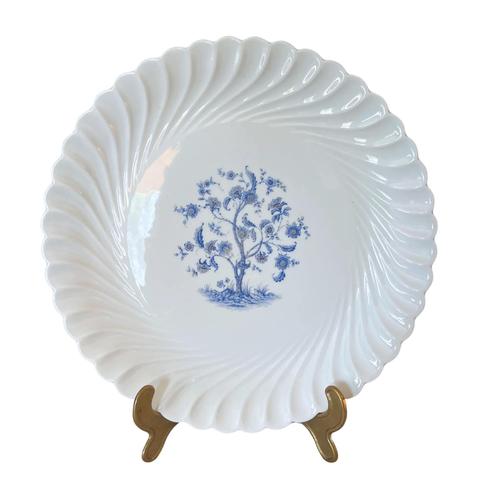 Haviland Limoges Porcelain Torse Swirl Dinner, 1962, Set of 4 For Sale - Image 9 of 9