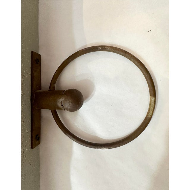 Pair of Distressed Grey Wood Picture Frames With Gilt Detail For Sale In Miami - Image 6 of 8