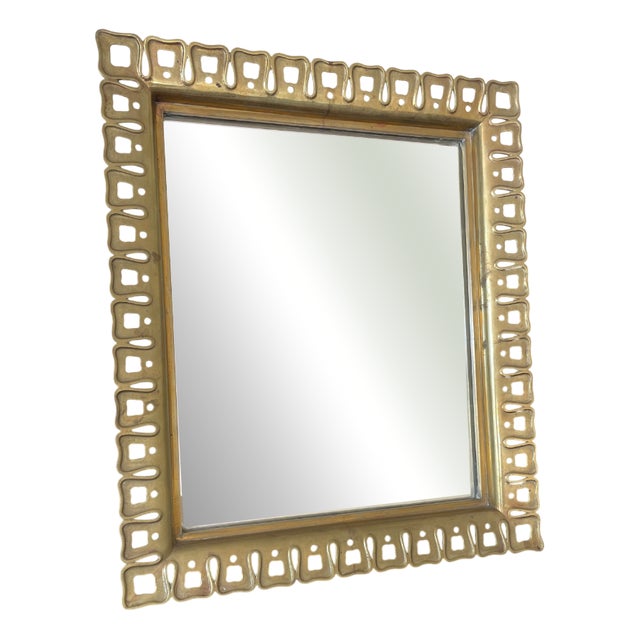 Table Mirror by Paolo Buffa for Serafino Arrighi, Italy, 1940s For Sale