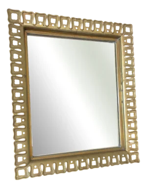 Table Mirror by Paolo Buffa for Serafino Arrighi, Italy, 1940s