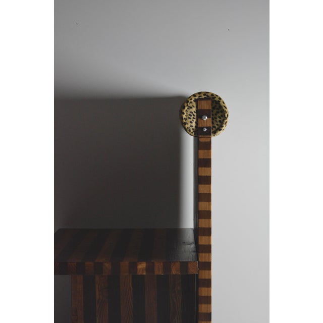 Brown Ettore Armchair by Studio Greca For Sale - Image 8 of 16