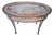 Antique French Bronze & Marble Coffee Table W Rams Heads For Sale
