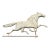Late 19th Century Zinc Race Horse Weather Vein For Sale