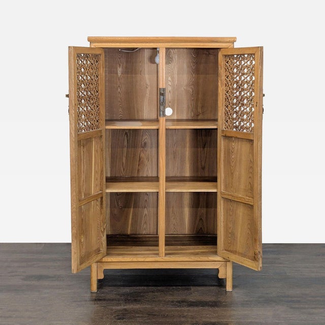 Chinese Chinese Two Door Cabinet For Sale - Image 3 of 11