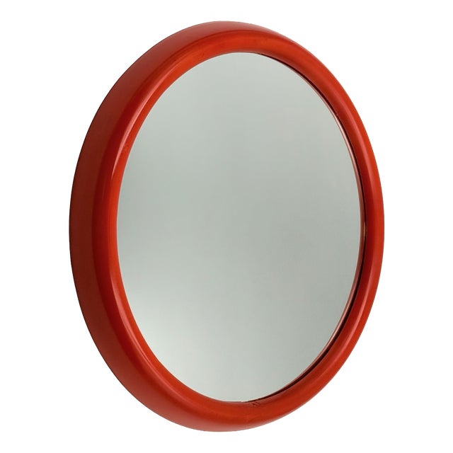 Round Mirage Mirror by Arnaldo Radaelli, 1970s For Sale