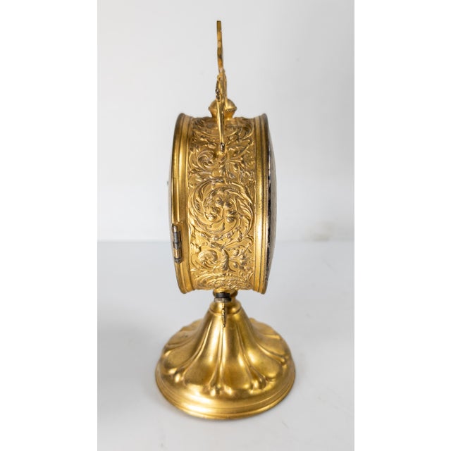Traditional 19th or 20th Century Religious Catholic Gilt Brass Monstrance Reliquary For Sale - Image 3 of 13