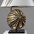 Golden Ceramic Table Lamp, 1960s For Sale - Image 9 of 12