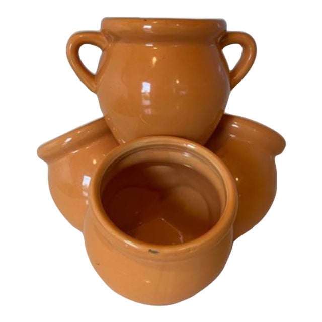 Fused Ceramic Jars, Vintage For Sale