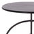 Spritely Home Saburo Ronin Accent Table in Black, 18" For Sale - Image 4 of 8