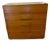 1950s Ramseur MCM Chest of 5 Drawers With Removable Glass Top For Sale