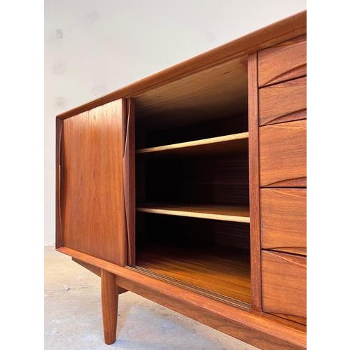Sideboard in Teak fom Dyrlund For Sale - Image 5 of 11