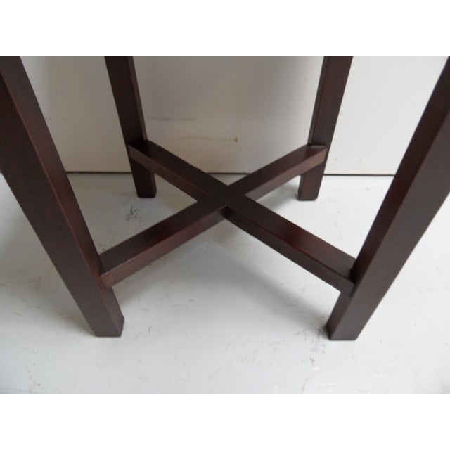 Wood Art Deco Amsterdam School Oak Coffee Table, 1890s For Sale - Image 7 of 11